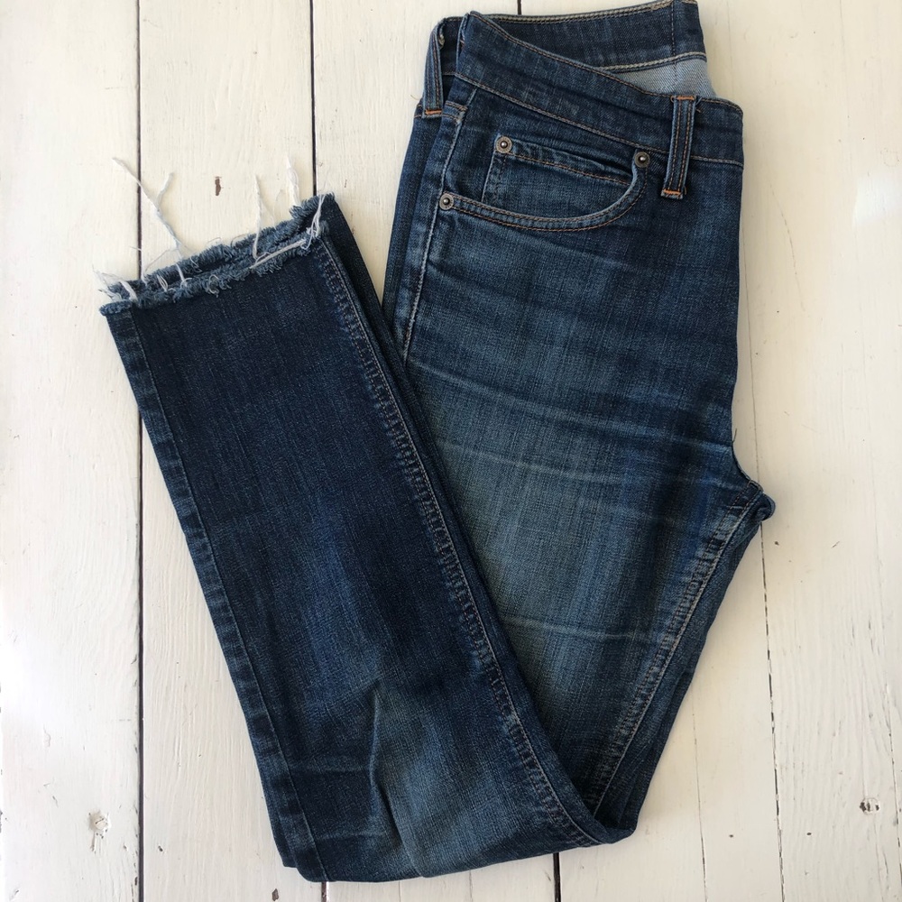 Cheap Monday Medium Wash Ankle Length Jeans